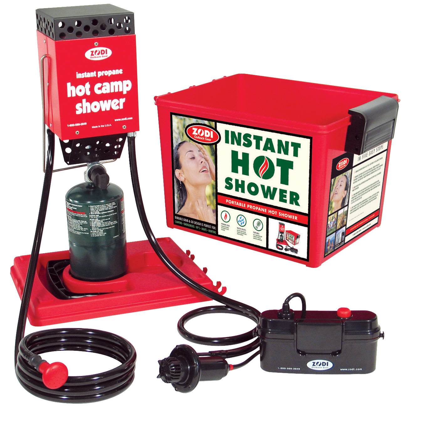 Zodi Outback Gear Hot Tap Travel Shower Bass Pro Shops